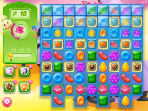 Candy Crush Jelly Level 1587 Tips And Walkthrough Video