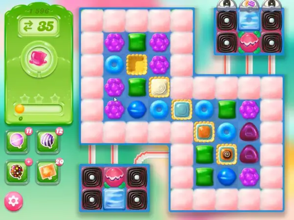 Candy Crush Jelly Level 1596 Tips And Walkthrough Video