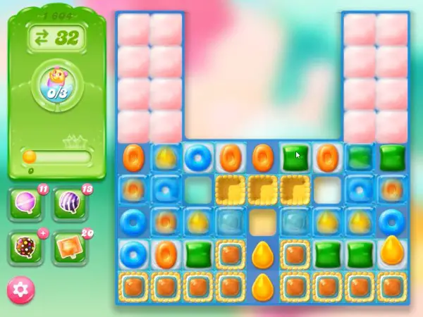 Candy Crush Jelly Level 1604 Tips And Walkthrough Video