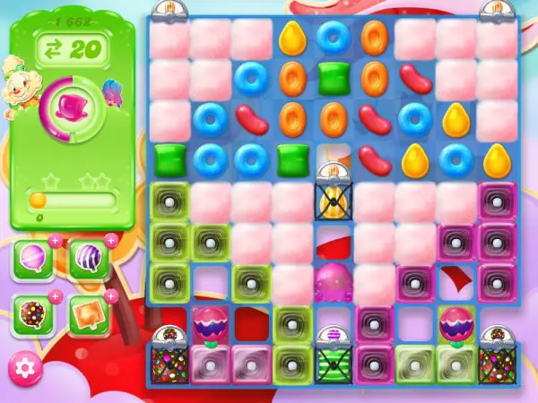 Candy Crush Jelly Level 1662 Tips And Walkthrough Video
