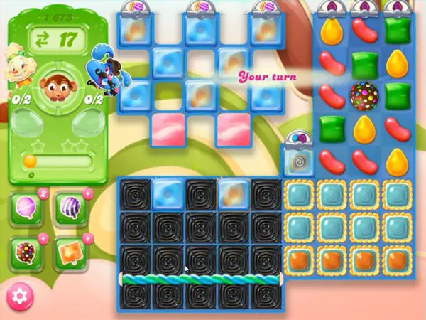 Candy Crush Jelly Level 1673 Tips And Walkthrough Video
