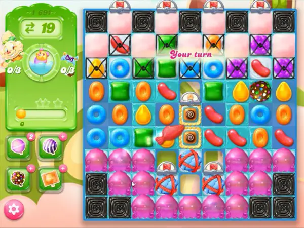 Candy Crush Jelly Level 1691 Tips And Walkthrough Video