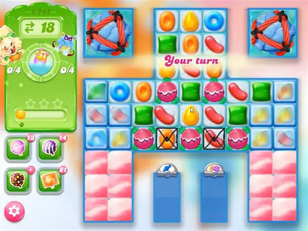 Candy Crush Jelly Level 1747 Tips And Walkthrough Video