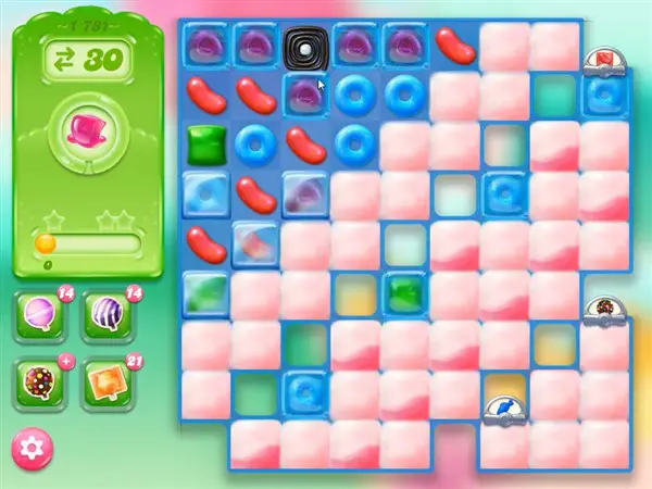 Candy Crush Jelly Level 1781 Tips And Walkthrough Video